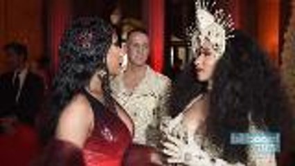 Cardi B on Met Gala Interaction With Nicki Minaj: 'I Never Was Feuding With Anybody' | Billboard News
