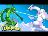 Minecraft : LUCKY PIXELMON - RAYQUAZA VS LUGIA ! QUAL O MELHOR LENDÁRIO ?!