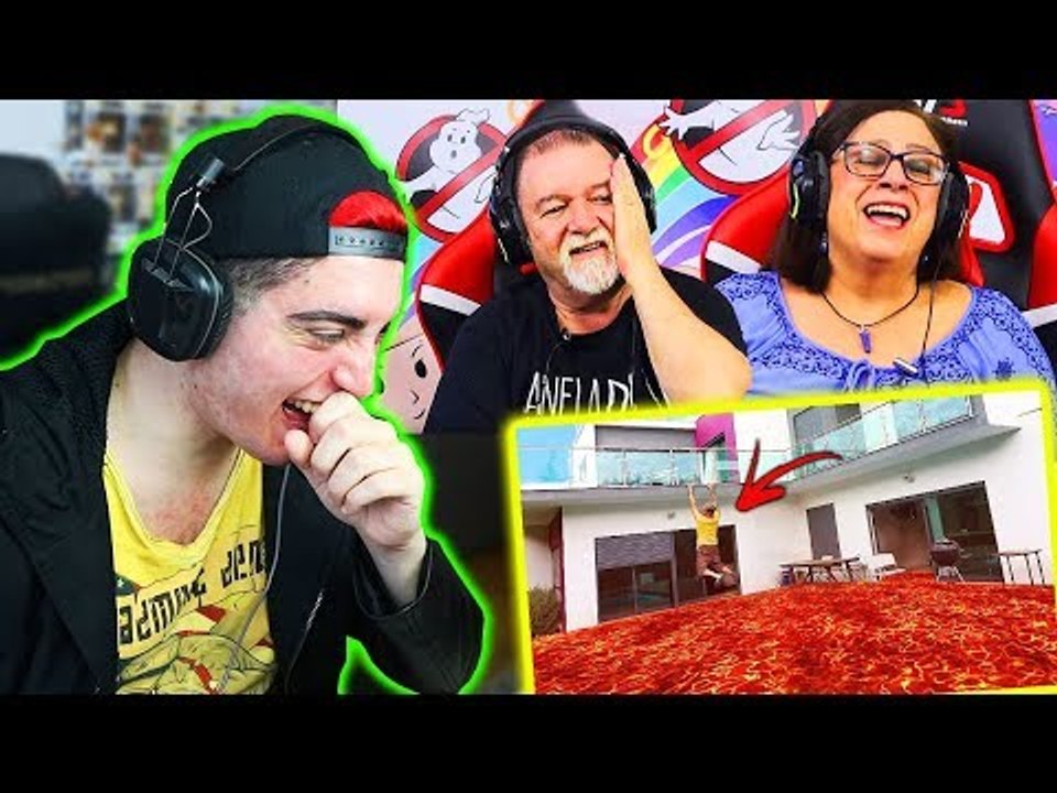 IDOSOS REAGINDO AO CHÃO É LAVA E PARÓDIA ESTOU GORDITO