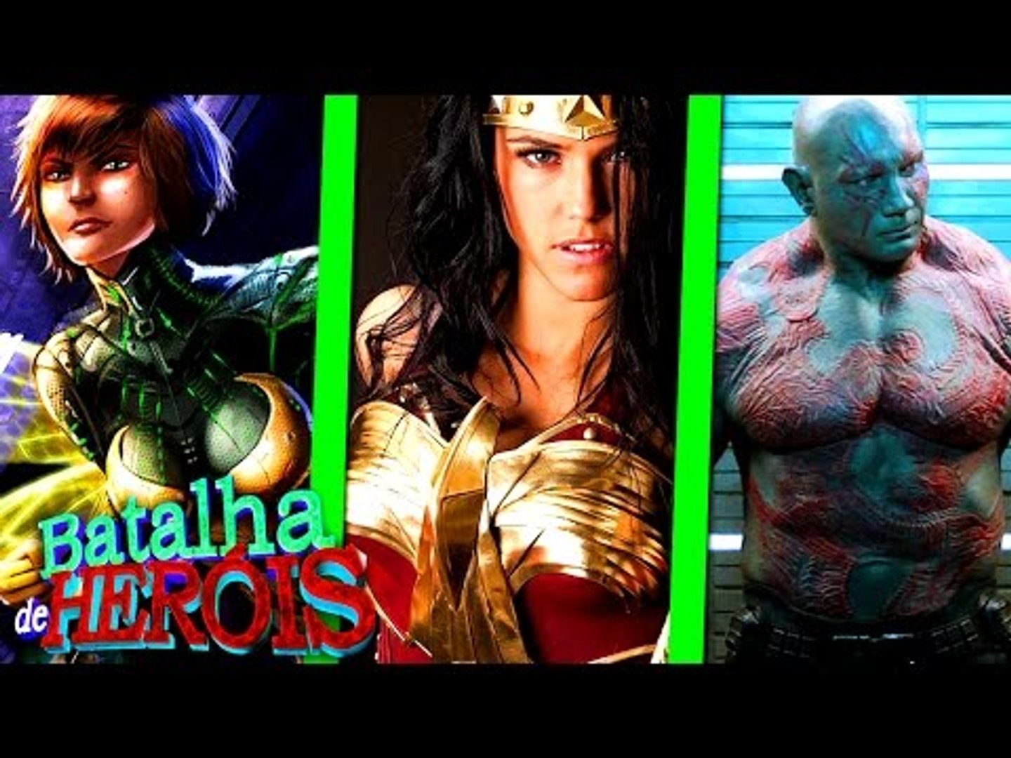Minecraft : MULHER ABELHA vs MULHER MARAVILHA vs DRAX - BATALHA DE HERÓI