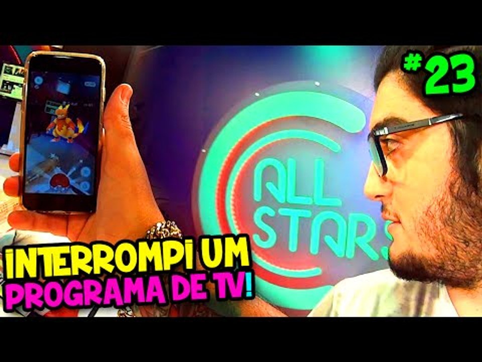 POKÉMON GO #23 - INTERROMPI UM PROGRAMA DE TV PARA CAPTURAR UM POKÉMON !