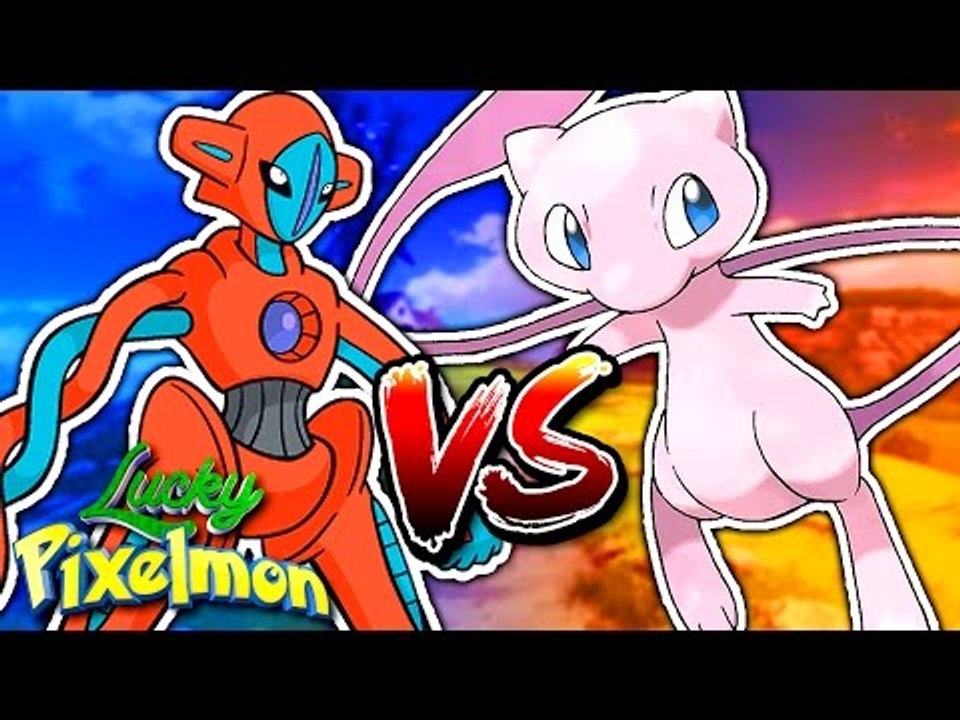 Minecraft : LUCKY PIXELMON 5.0.1 - DEOXYS LVL1000 vs MEW LVL1000 ! BATALHA DOS LENDÁRIOS LVL1000 !