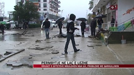 Përmbytje në Laç e Lezhë - News, Lajme - Vizion Plus