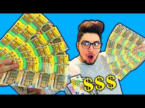 GASTEI 100 $ EM RASPADINHA E OLHA OS MEUS PRÉMIOS !