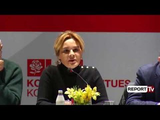Report TV - Kryemadhi: Do ta ndalojmë këtë monstër, nesër në orën 09:30 para Kuvendit