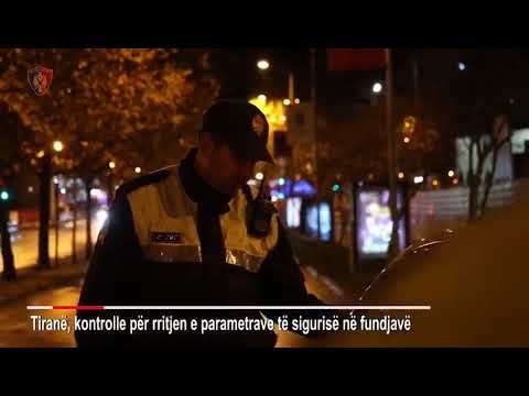 12 të arrestuar nga Policia Rrugore e Tiranës