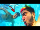 TENTA NÃO RIR DENTRO DA PISCINA !