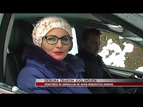 Dëbora zbardh Juglindjen, vështirësi në aksin Boboshticë-Dardhë - News, Lajme - Vizion Plus