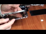 Apple iPhone 4 Disassemblaggio Sostituzione Installazione Cambio da cover nera a bianca Parte 1