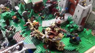 Моё Лего Королевство (Атака Орков, Эльфийская Стена) | My Lego Kingdom Review (обзор)