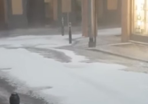 Torrential Rain and Hail Pummel Legnano