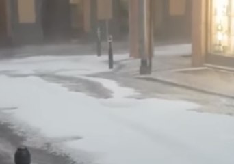 Torrential Rain and Hail Pummel Legnano