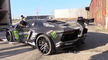 Liberty Walk Lamborghini Aventador w  Fi Exhaust - Start, Revs & Fly By's!