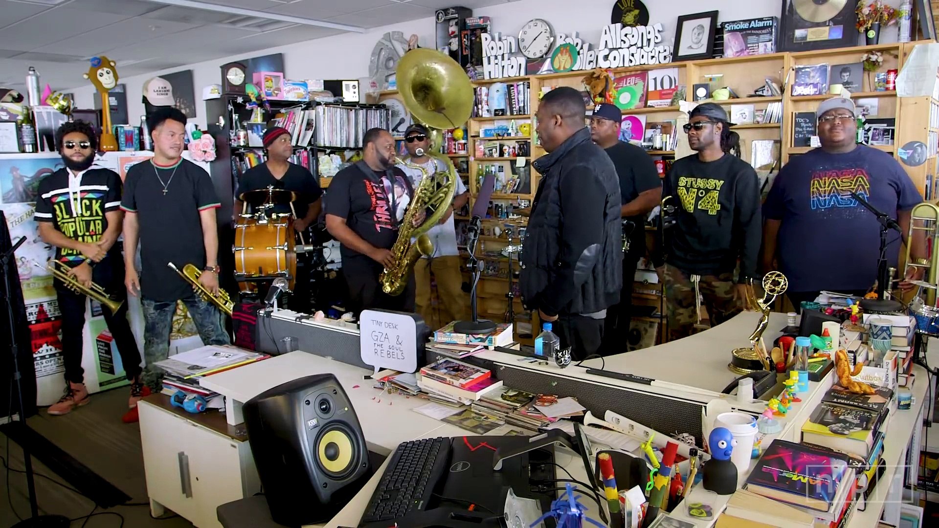 Gza The Soul Rebels Npr Music Tiny Desk Concert Video Dailymotion