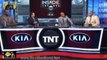 Argument Live Shaq Charles Barkley fight Inside NBA Playoffs Warriors advance Conference Finals