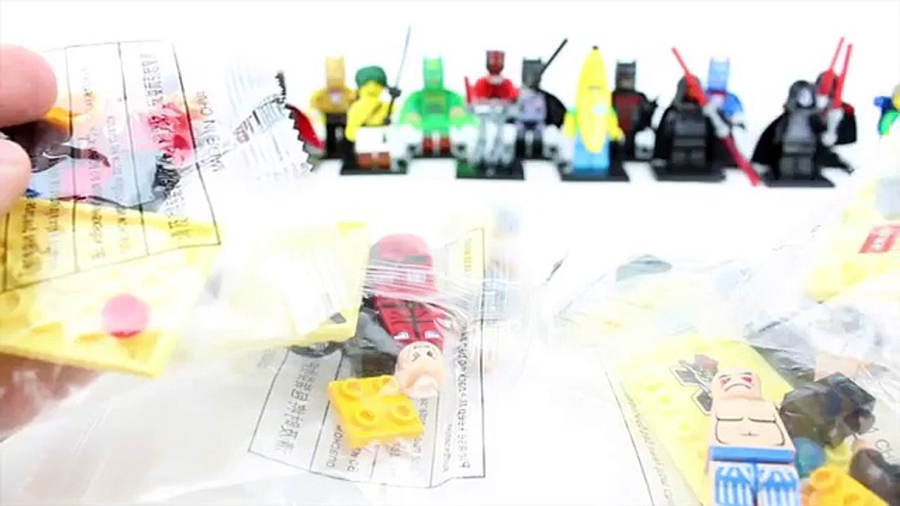 Street Fighter Custom LEGO Minifigures 2017