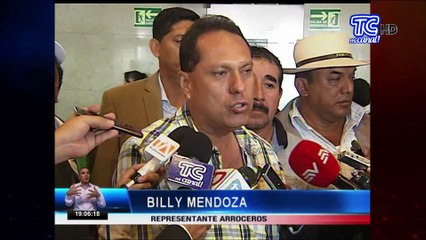 Incidentes en comparecencia de ministro de agricultura