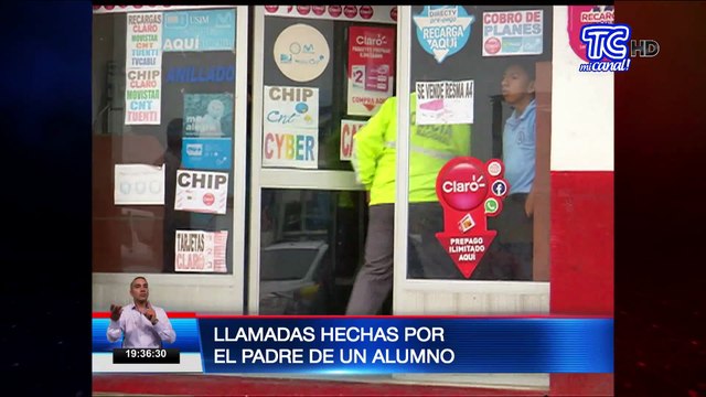 Capturan a quien realizaba falsas alarmas de bomba en colegio guayaquileño