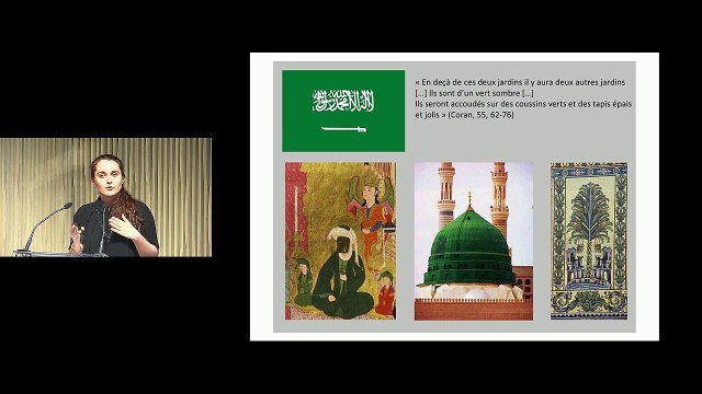 Parcours de couleurs et significations au musée nationale d'Arabie Saoudite.