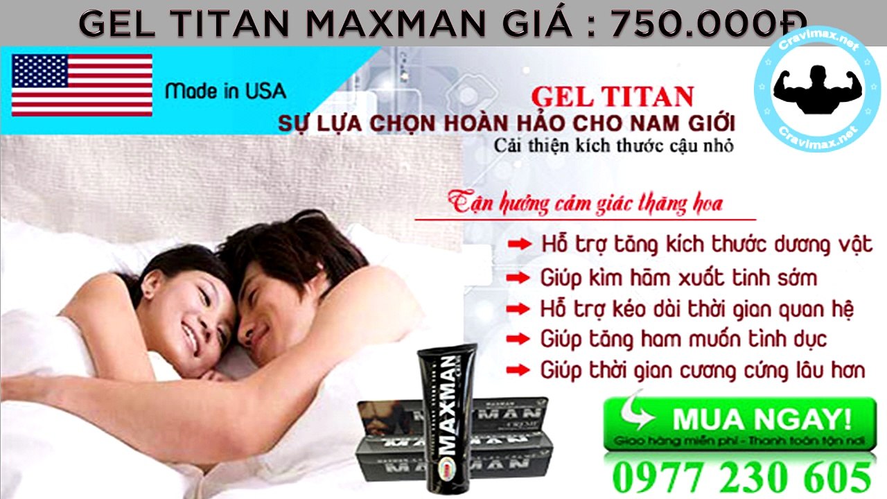 Giới thiệu sản phẩm gel titan chính hãng