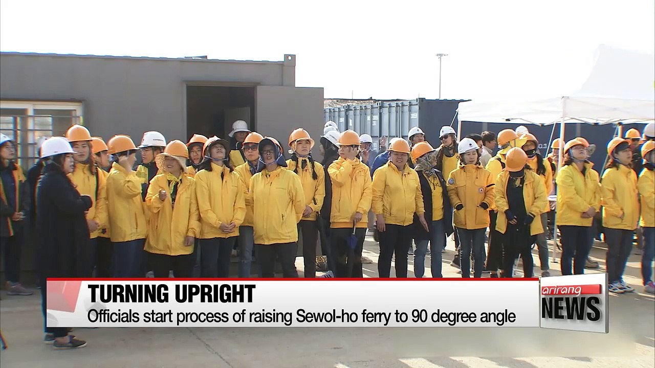 Sewol-ho ferry finally reveals its full-shape after 4 years