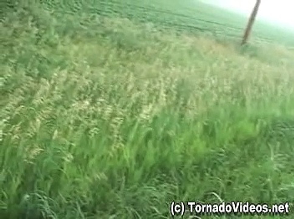 Storm chasers sustain direct hit from tornado!...