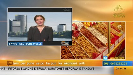 Aldo Morning Show/ Lidhja me Deutsche Welle (21.12.17)
