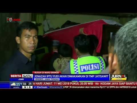 Jenazah Iptu Yudi Rospuji Tiba di Rumah Duka