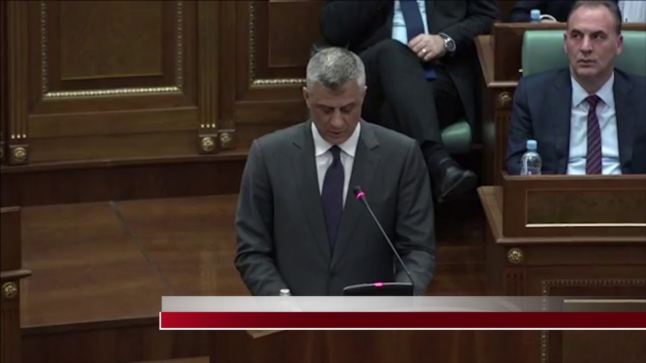 Thaçi mban fjalimin vjetor - News, Lajme - Vizion Plus