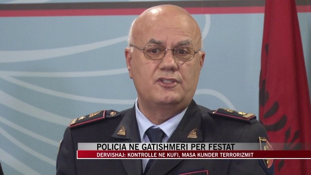 Policia në gatishmëri për festat e fundvitit - News, Lajme - Vizion Plus