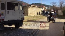 Report TV - Elbasan, atentat ndaj fisit Çapja, autorët djegin makinën