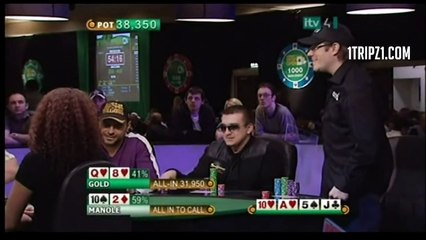 Jamie Gold gets CAUGHT after 3 HUGE shoves!