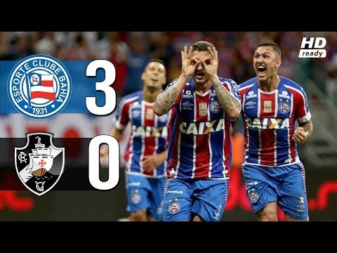 Bahia 3 x 0 Vasco (HD) Gols & Melhores Momentos - Copa do Brasil 09/05/2018
