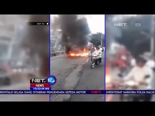 Warga Memblokir Jalan Di Jl.Iskandar Muda, Permata Hijau  -NET10