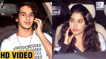 Janhvi Kapoor & Ishaan Khattar At Raazi Screening | Alia Bhatt, Vicky Kaushal