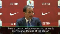 Allegri coy on Juventus future after fourth-straight Coppa Italia title