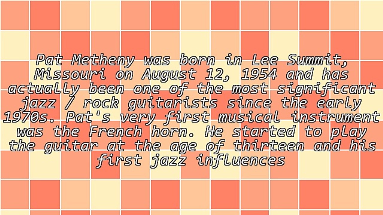 Jazz Fusion Guitar - Pat Metheny Plays Dazzling Solos!