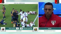 PÓS JOGO COMPLETO - SÃO PAULO 1X0 ROSÁRIO CENTRAL - TROCA DE PASSES - 10/05/2018