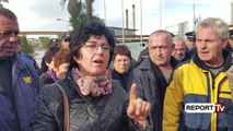 Report TV - Protestë në Fier, naftëtarët: Duam sigurimet dhe pagat
