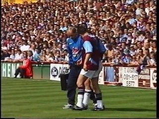 West Ham United - Wimbledon 14-08-1993 Premier League