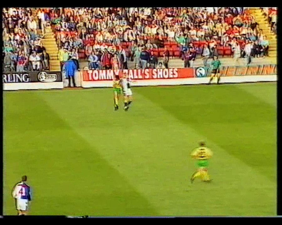 Blackburn Rovers - Norwich City 18-08-1993 Premier League