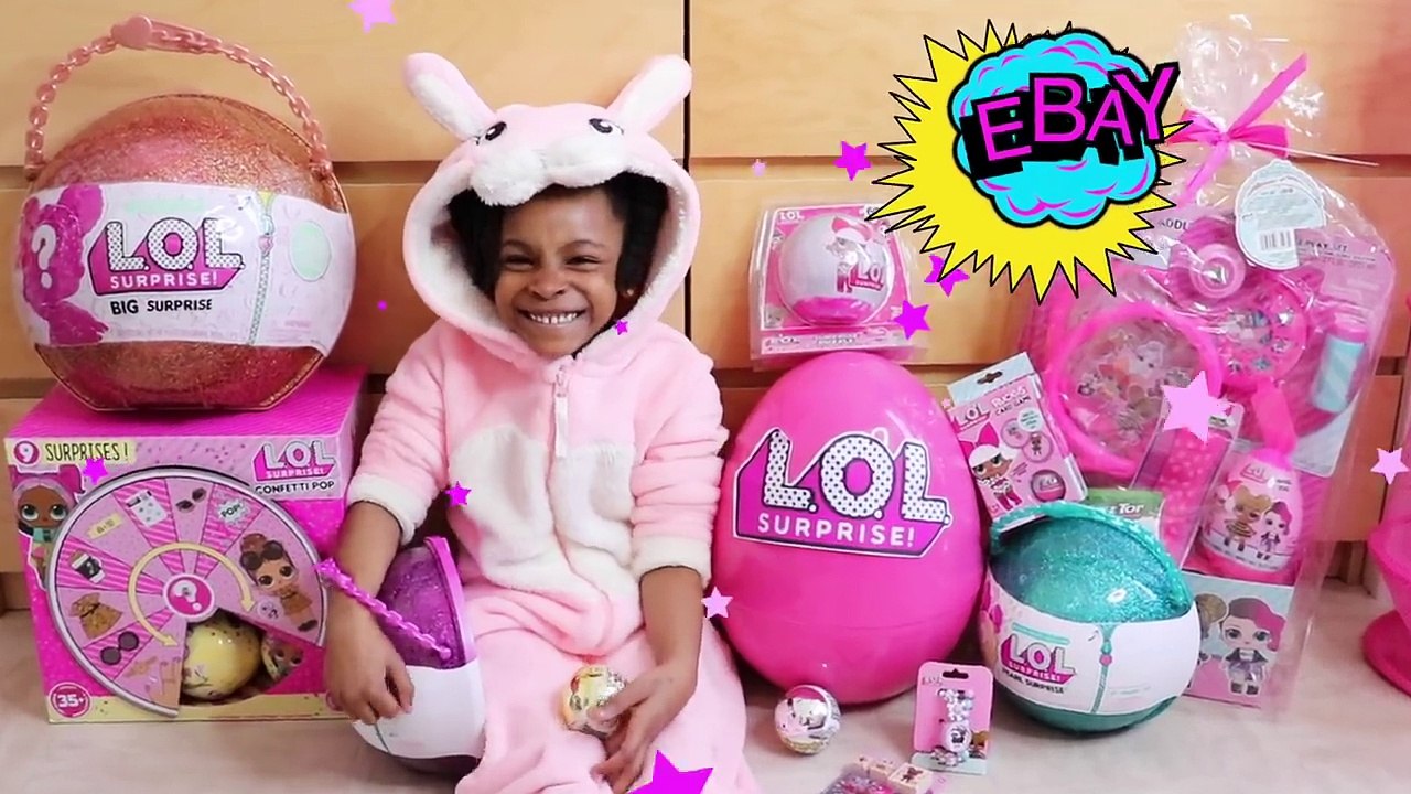 OUVERTURE DES 1ères SURPRISES DE PÂQUES ,Poupées LOL Surprises