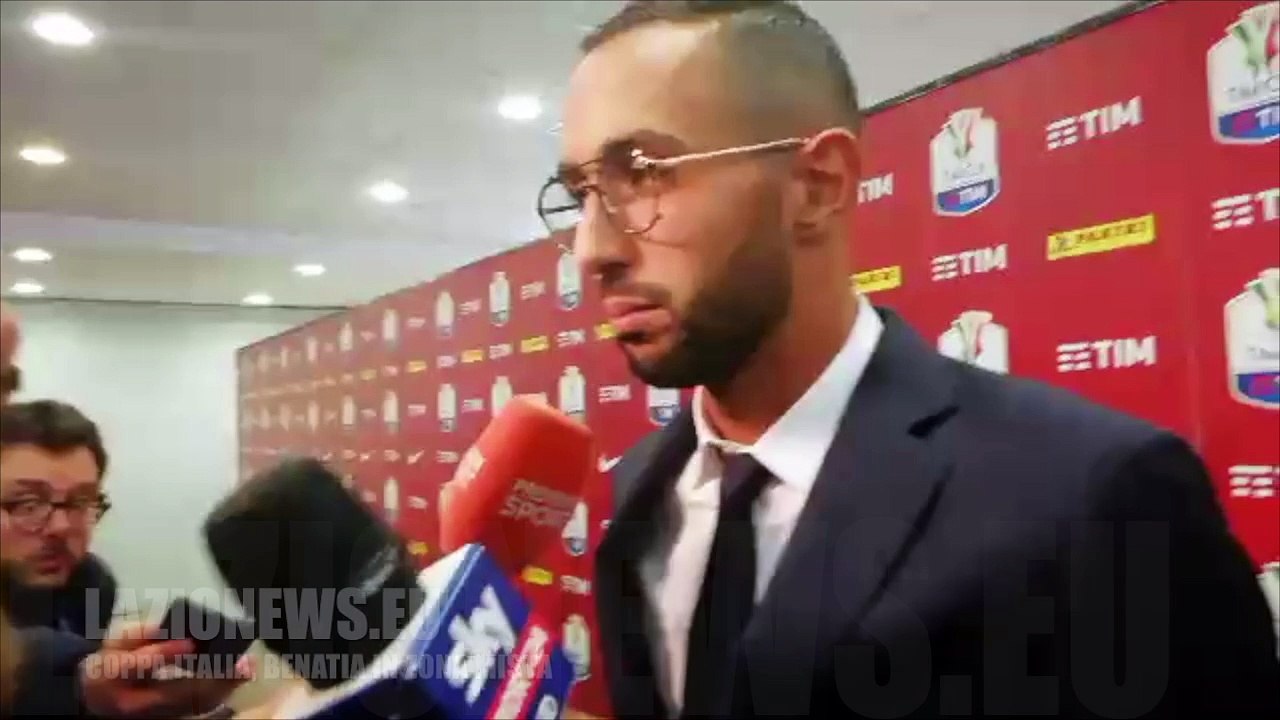 COPPA ITALIA. Benatia in mixed zone
