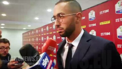 COPPA ITALIA. Benatia in mixed zone