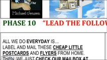 Phase 10 Make Money at Home Mailing Flyers and Mailing Postcards REFERRAL ID# 162258 MICHAEL JENSEN (LEVEL 10) GOLD STAR LEADER