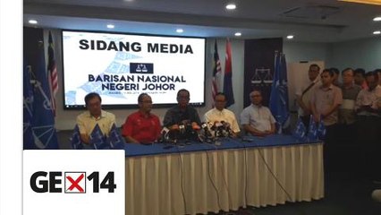 Johor BN to ensure smooth transition of power to new government