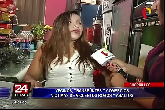 Chorrillos: vecinos, transeúntes y comercios víctimas de violentos robos y asaltos