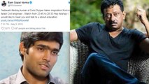 Civils Topper Inspires From Ram Gopal Varma