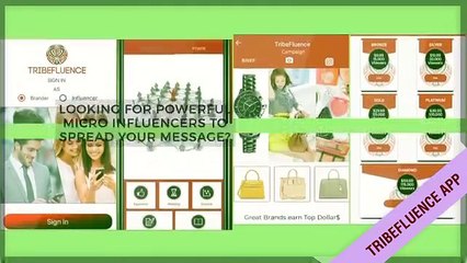 TribeFluence App | Connect Branders with Social Media Influencers