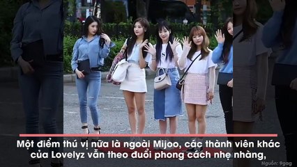 Hài hước trước "thần thái sang chảnh" của Mijoo (Lovelyz) khi đi sự kiện